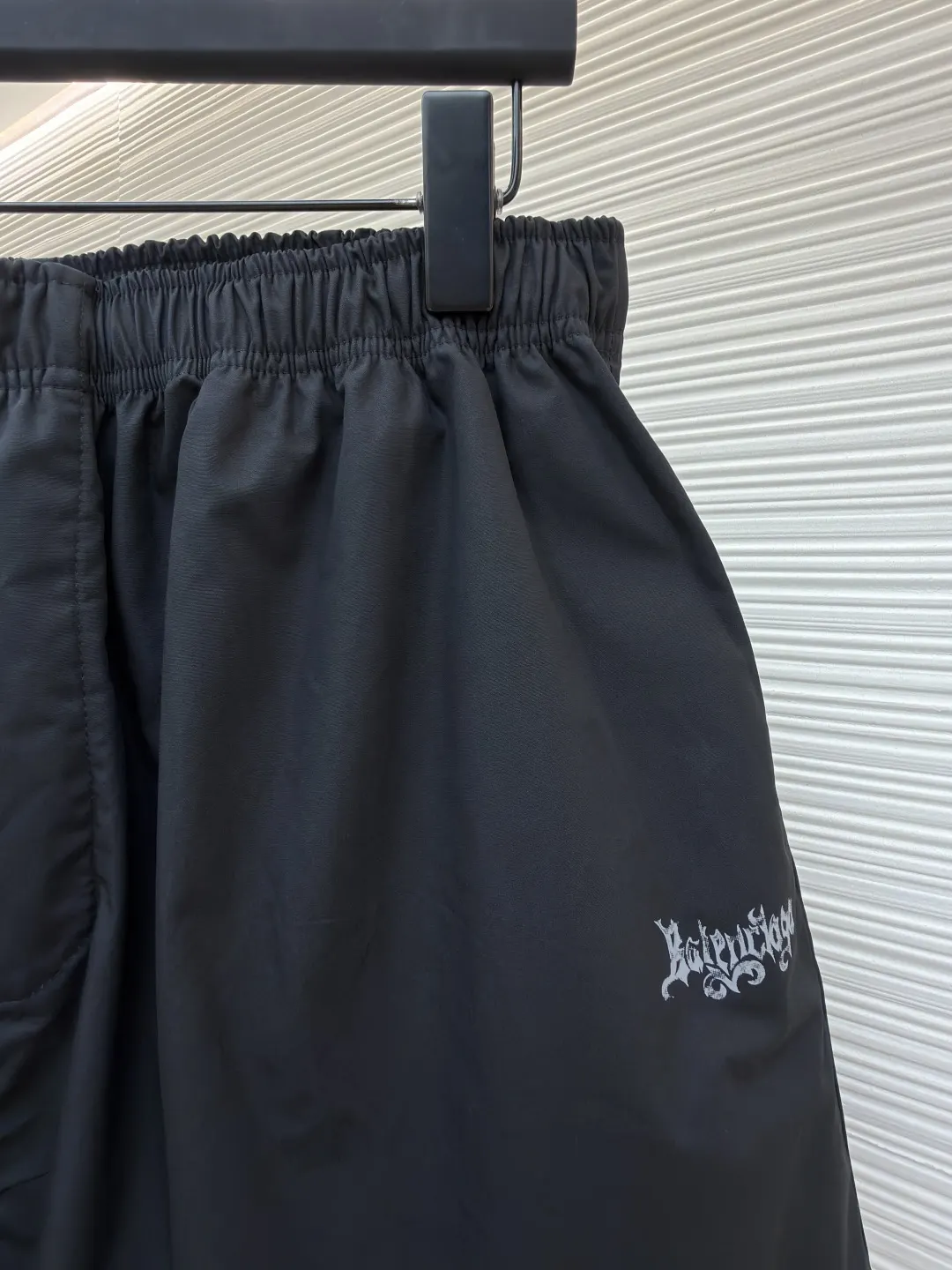 Balenciaga 黑色 純棉 短褲 宽松休閒