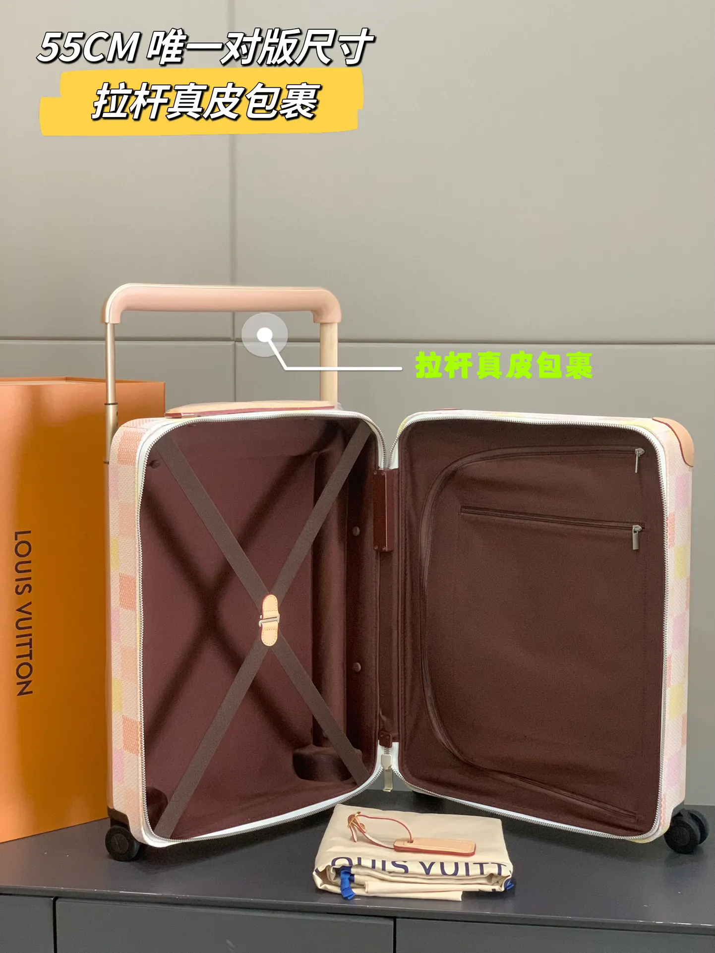 Gray Silver Suitcase Travel Lightweight