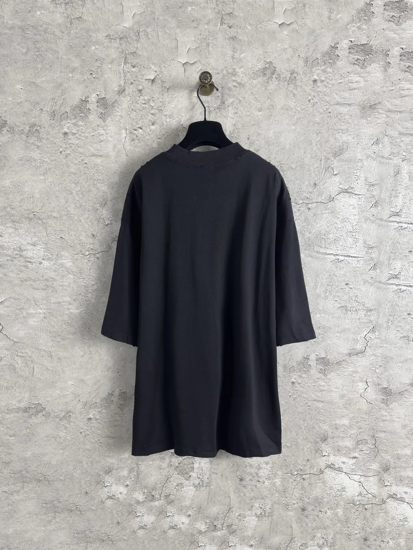 Balenciaga Black Short Sleeve T-Shirt Street