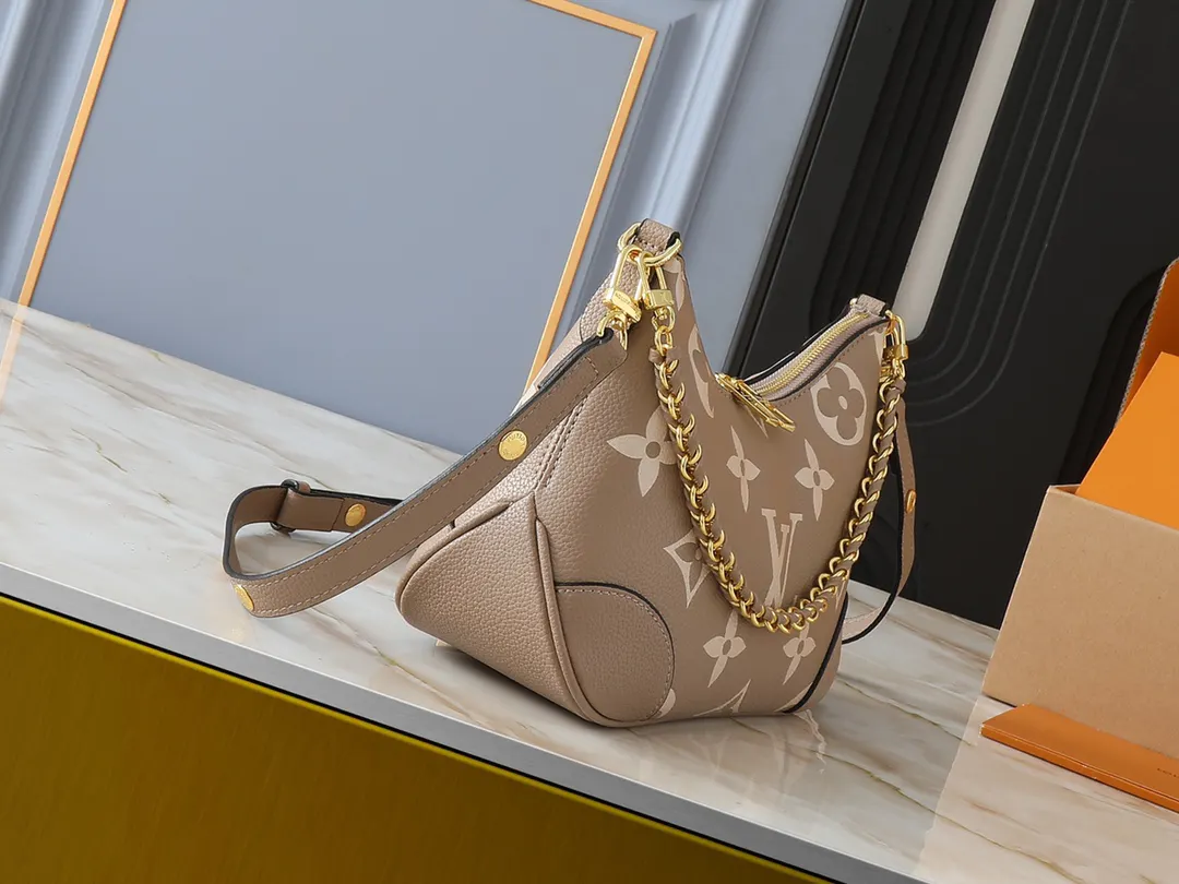 Gold Chain Bag Canvas