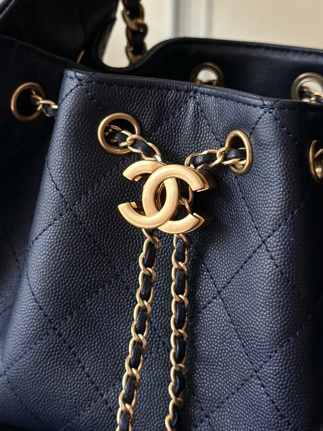 Bucket Bag Casual Leather