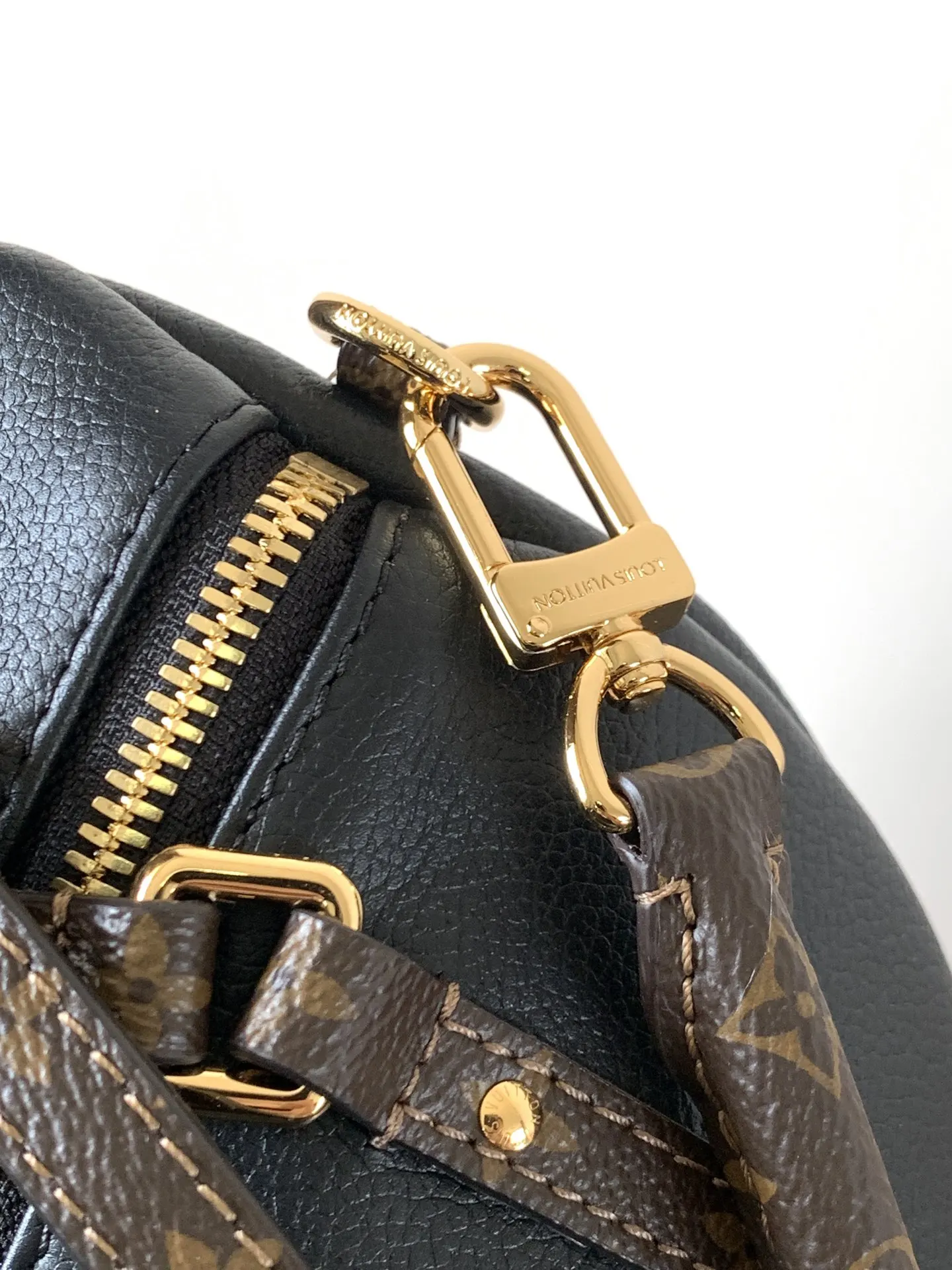 Black Fashion Item Travel Leather