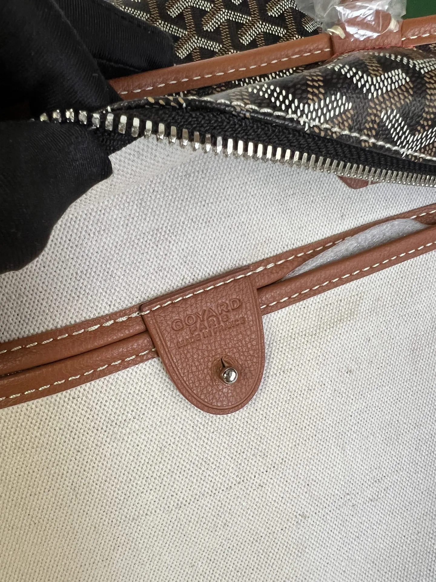 Goyard 棕色 牛皮 托特包 大容量托特款