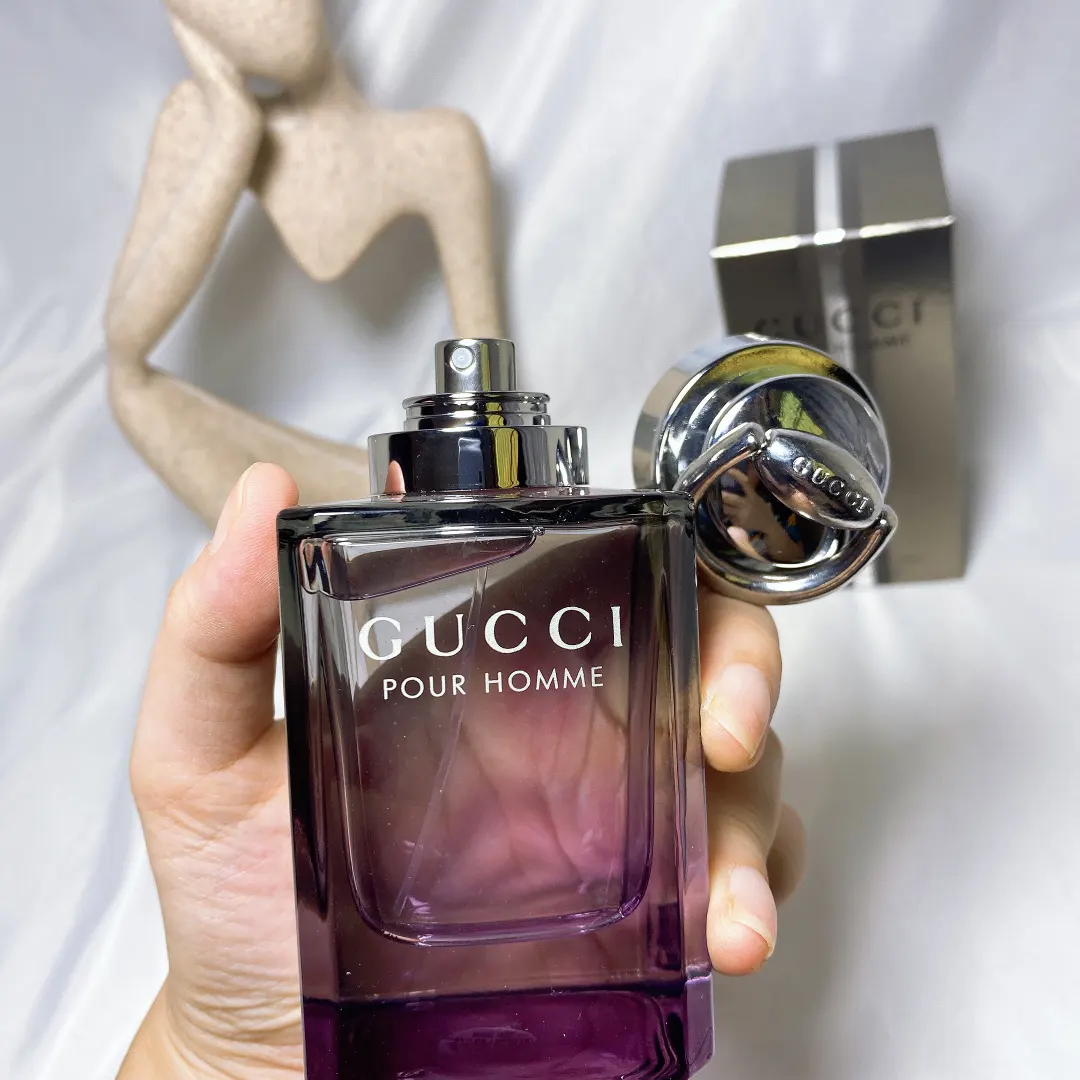 Gucci Guilty Pour Homme 灰紫色男士香水银盖礼装