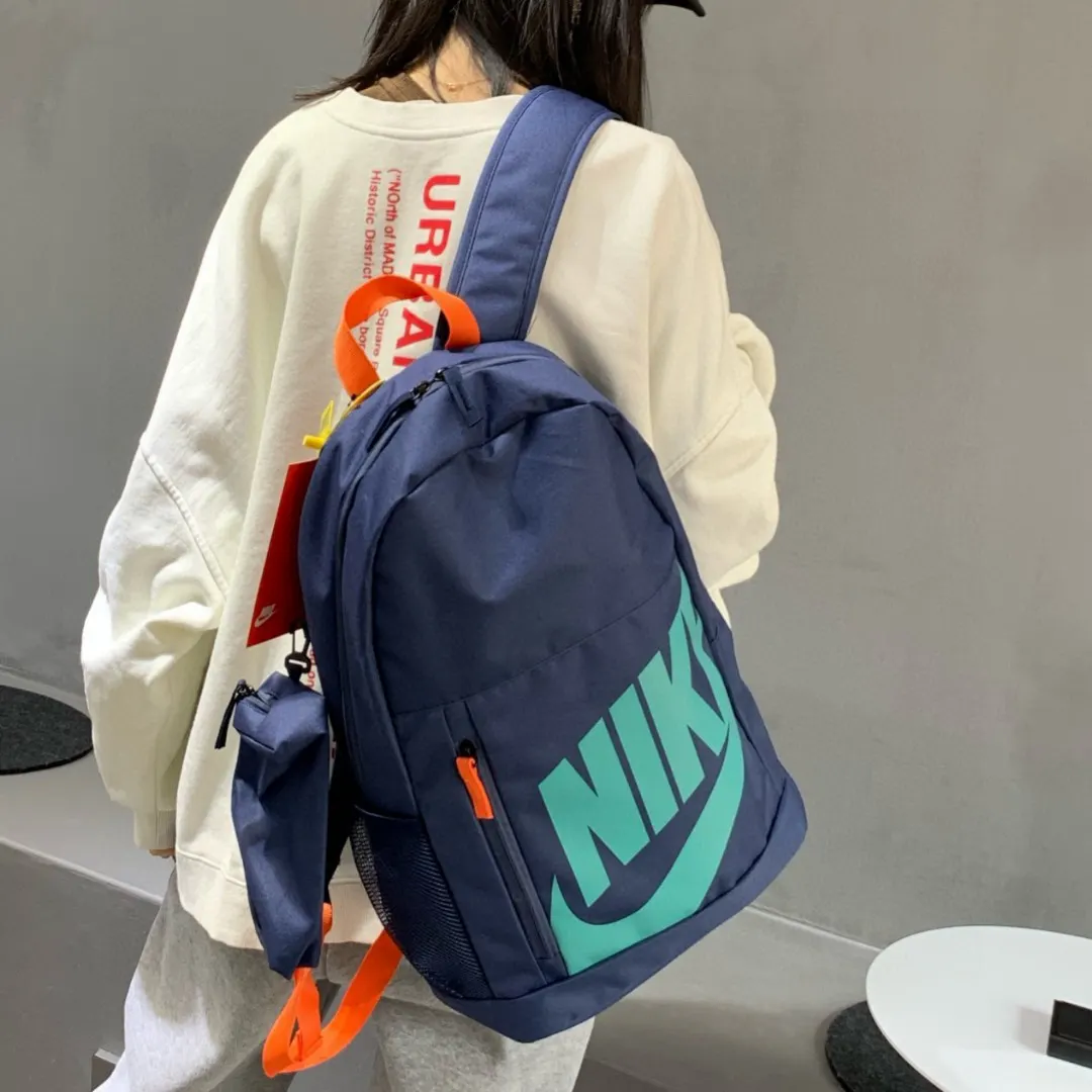 黑色 蓝色 Nike耐克笔袋挂饰款单肩包男女情侣款 收纳包 旅行收纳款