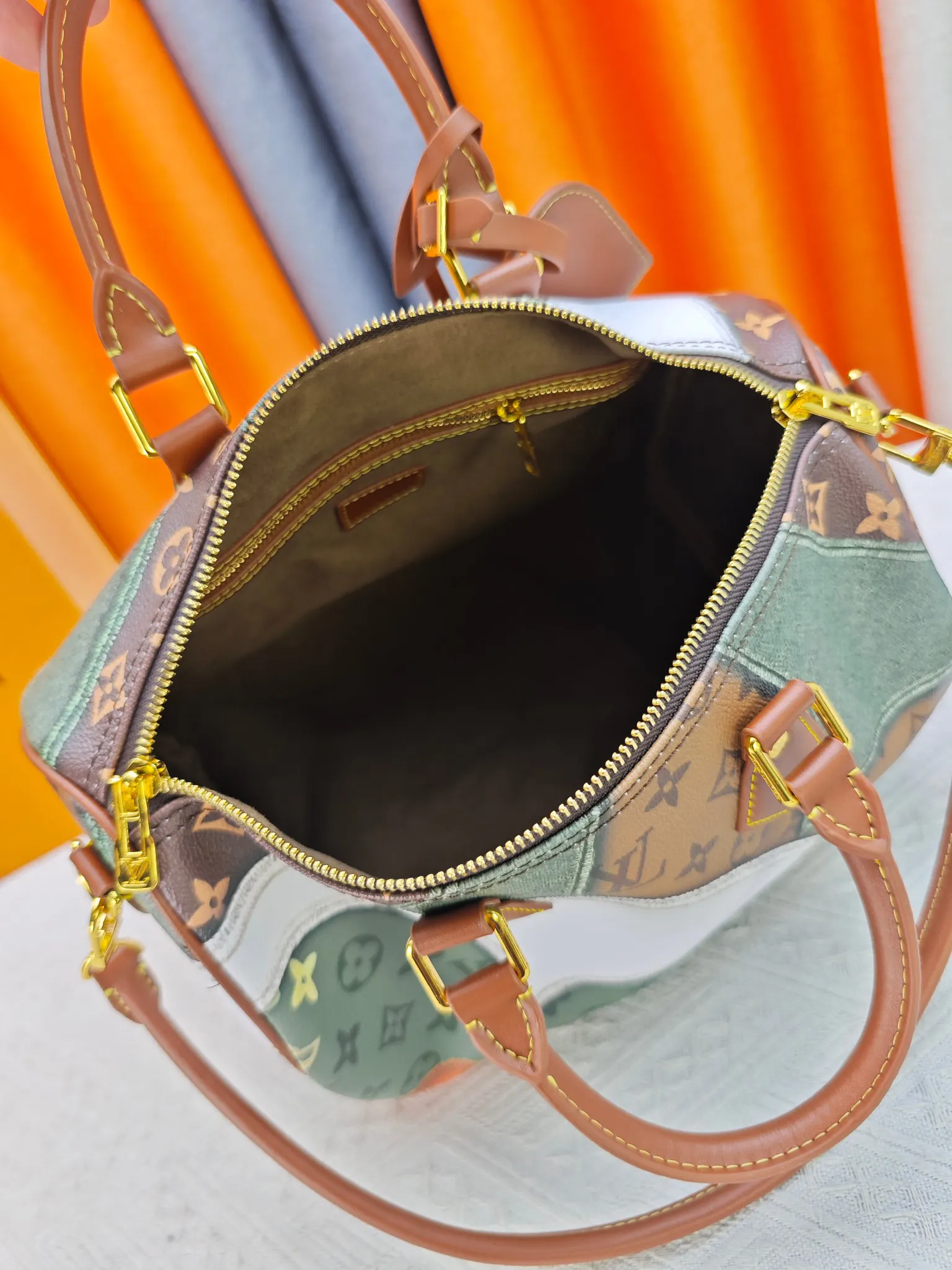 LV Speedy 牛皮 手提包 通勤手提款