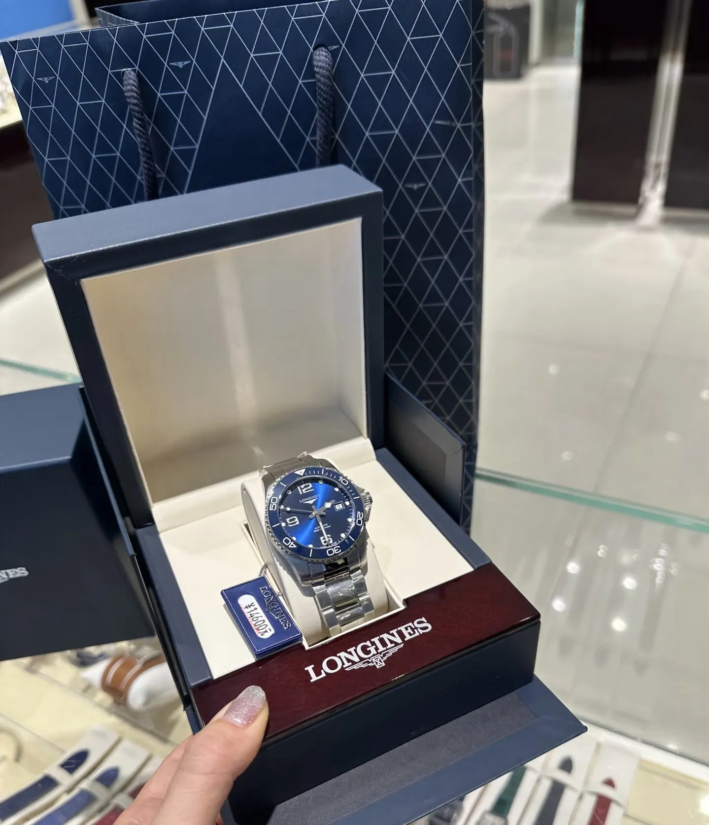 Longines 盒 顺丰包邮 浪琴康卡斯｜送给爸爸 手表 经典腕表款