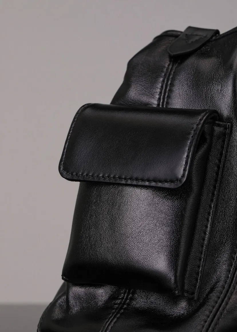 CarryAll 羊皮 水桶包 休閒水桶款