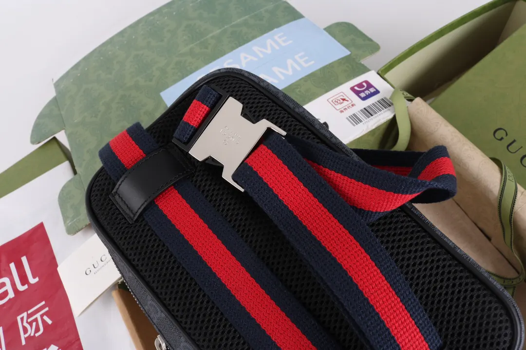 Black Belt Bag Casual Leather