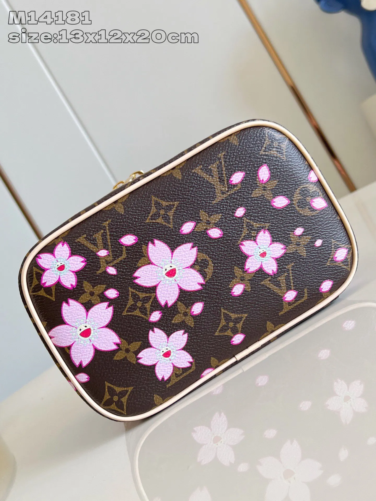 Cosmetic Pouch Leather
