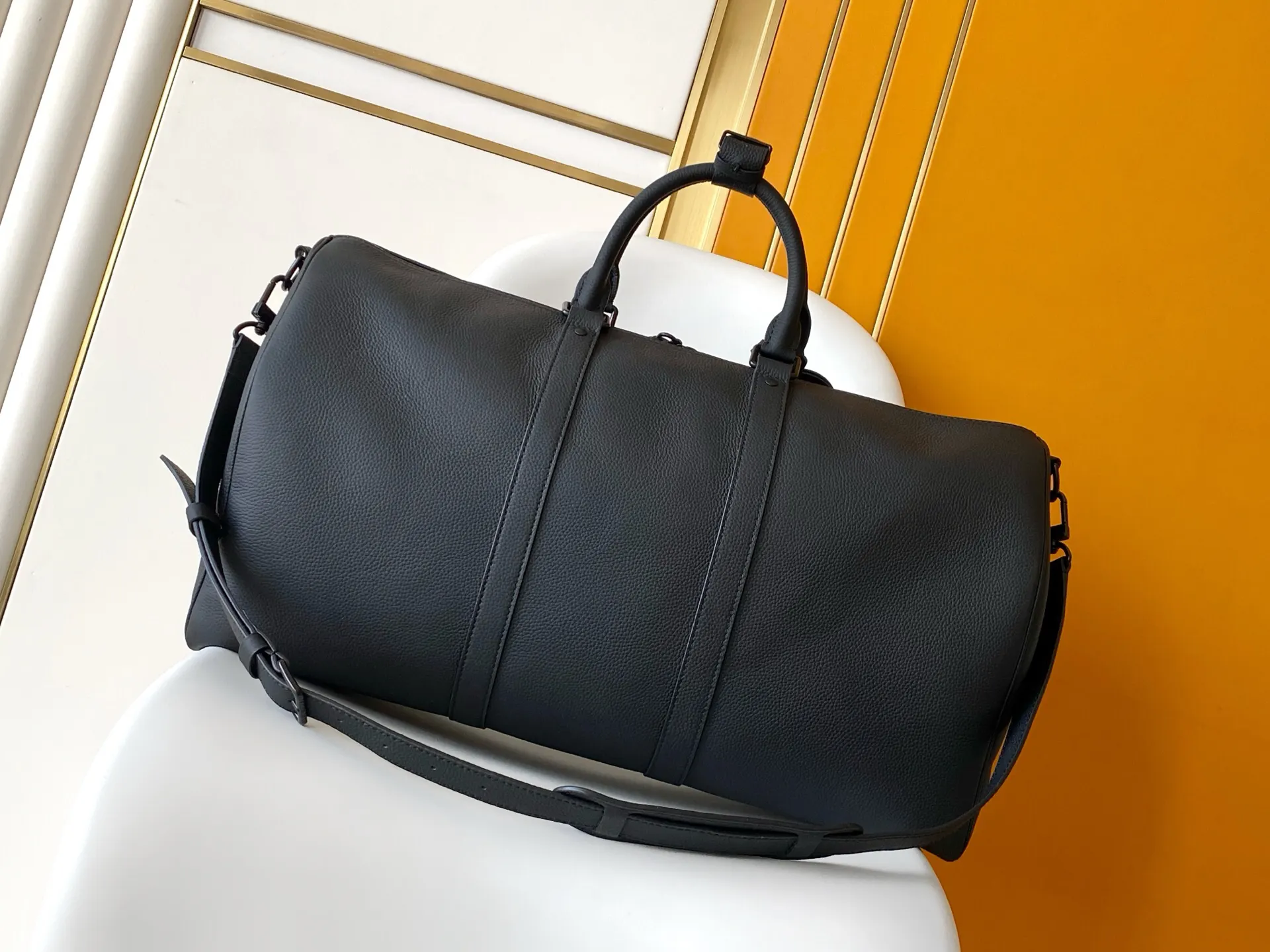Keepall 牛皮 旅行袋 大容量旅行款