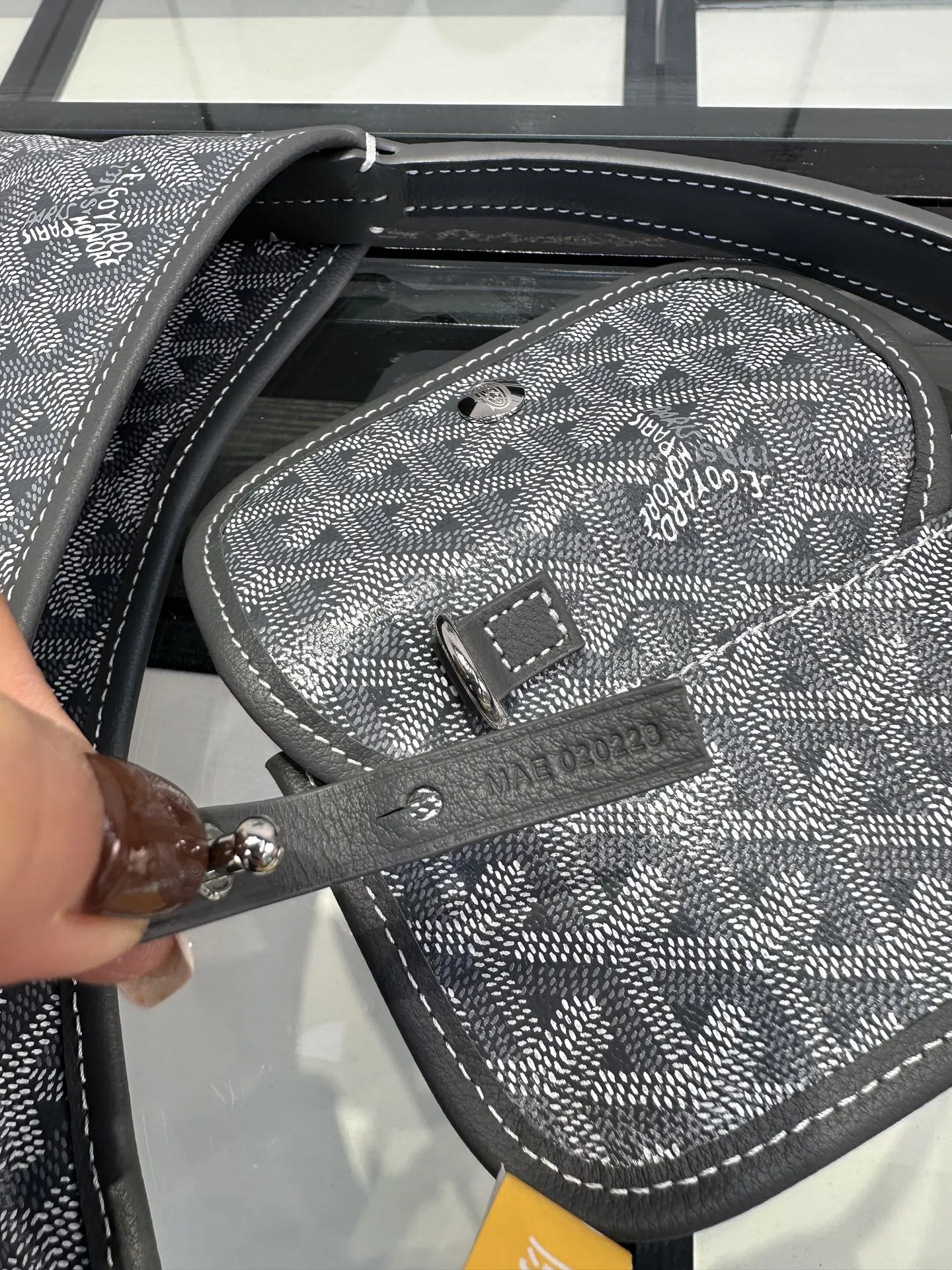 Goyard Gray Tote Bag Image 9 Goyard Gray Tote Bag Image 9