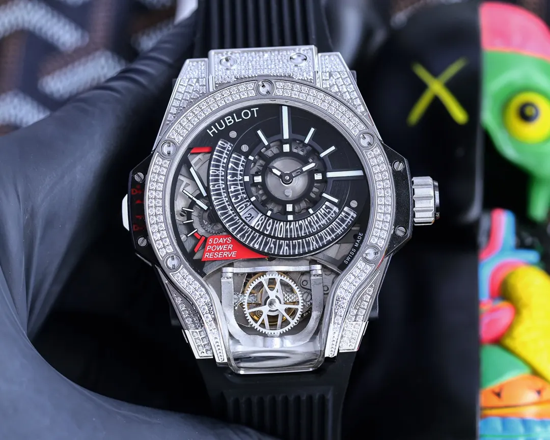 红色 批 恒 宝 HUBLOT 魔兽MP系列 手表 经典腕表款