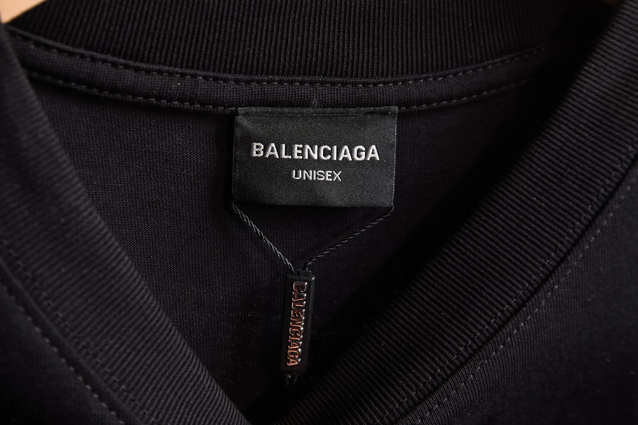 Balenciaga 刺绣 纯棉 短袖T恤