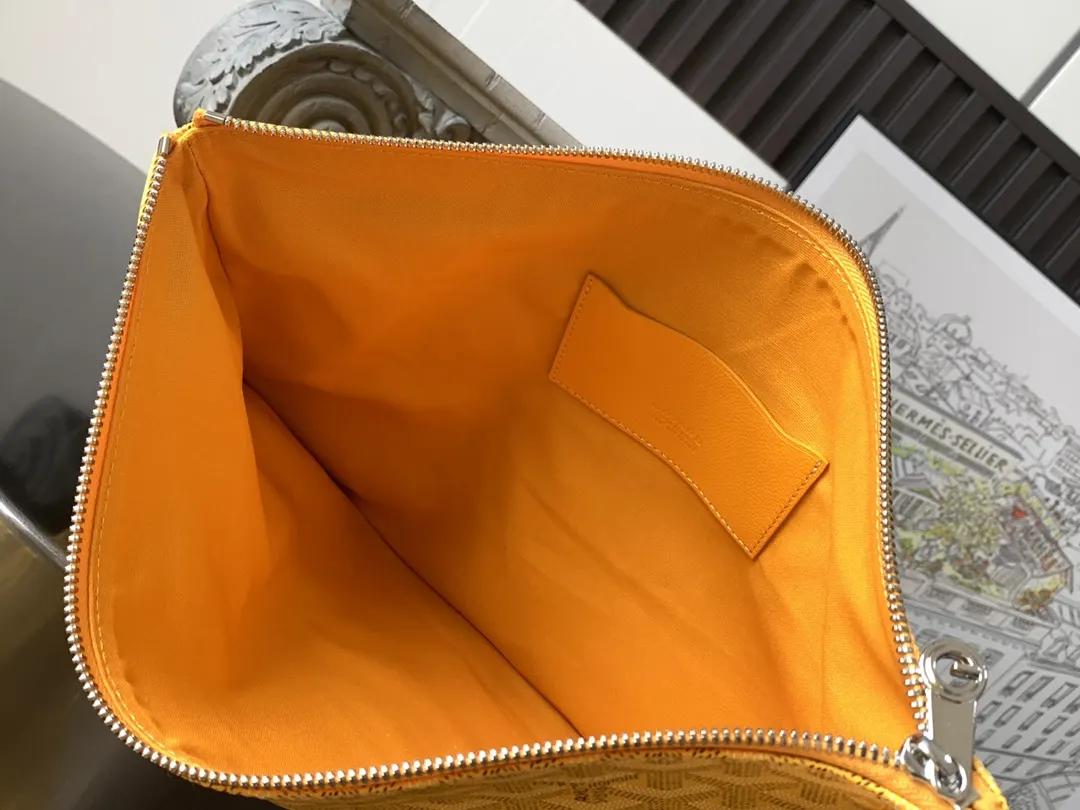 Goyard Yellow Clutch Bag Image 6 Goyard Yellow Clutch Bag Image 6