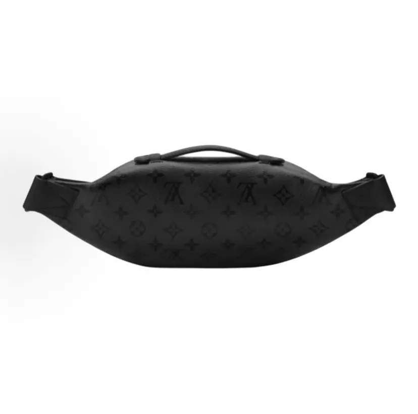 Black Belt Bag Casual Leather