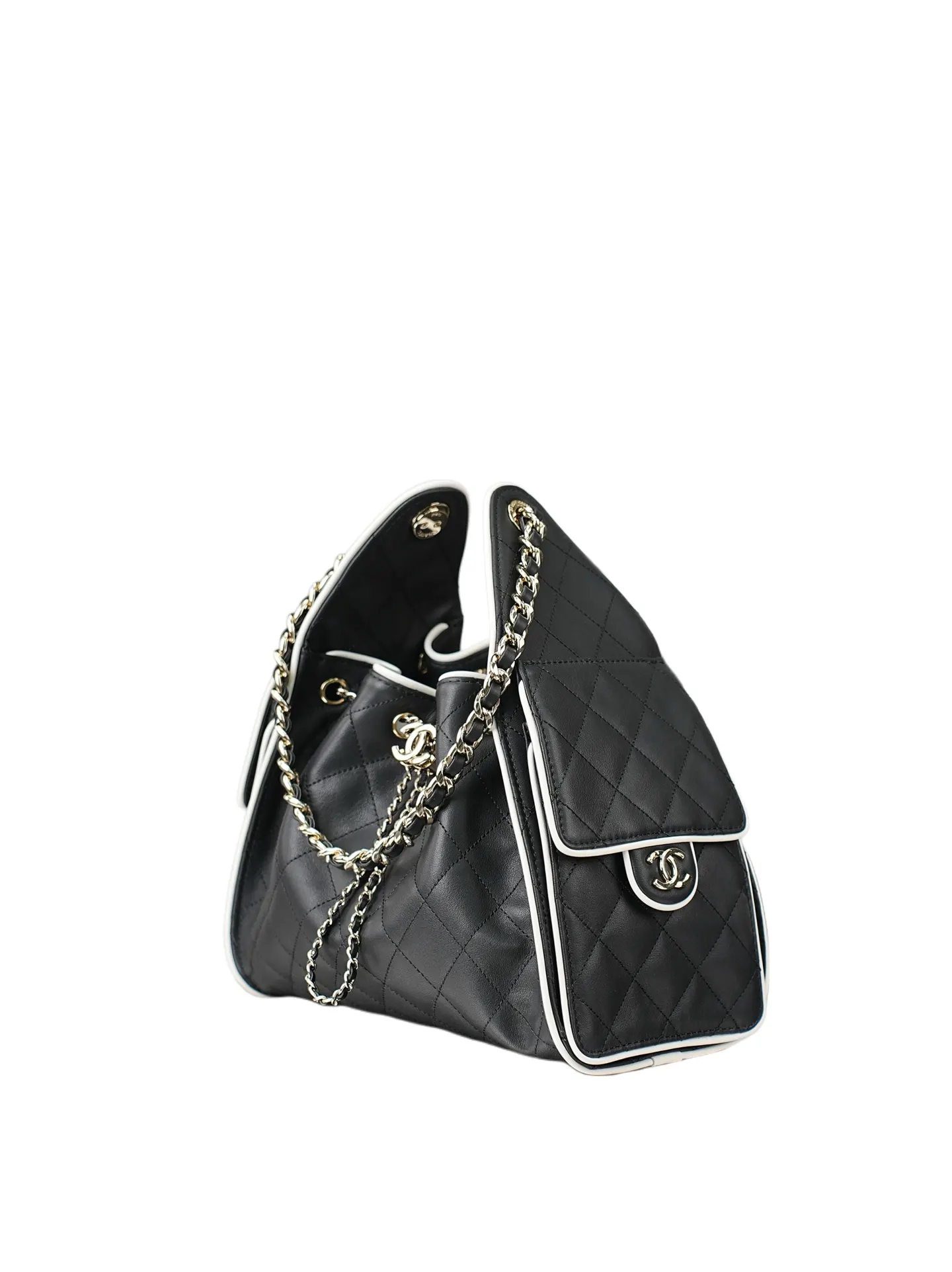 小號OHANEL 26ss25bag 《黑白边》 精选款
