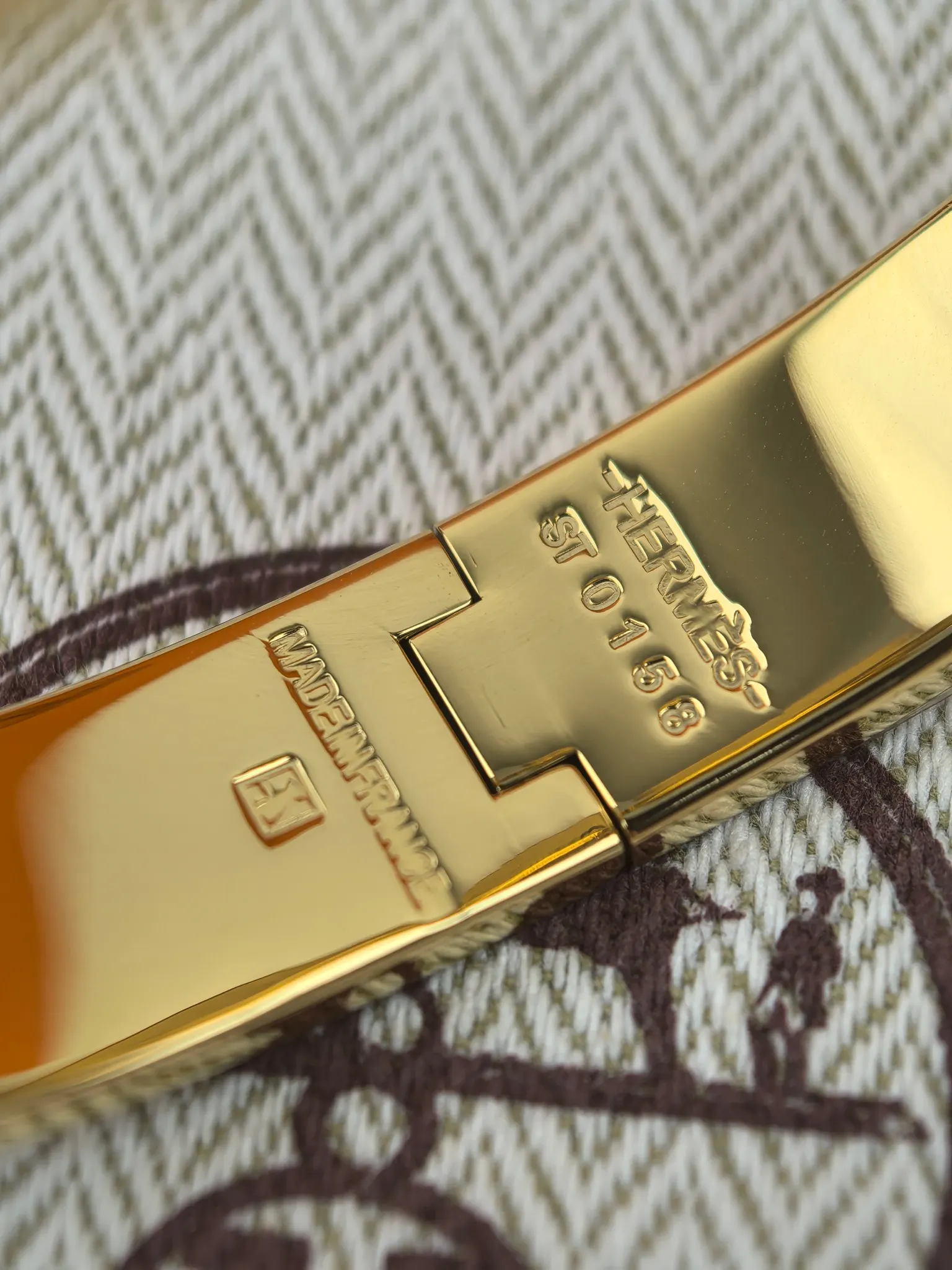 Hermès Gold Bracelet