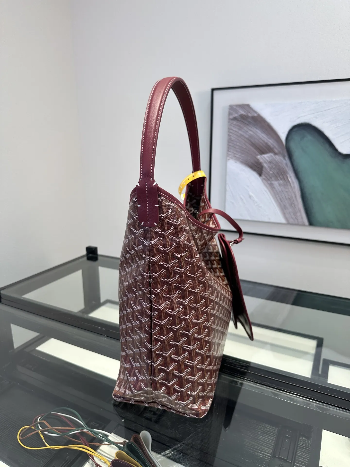 Goyard Hobo Shoulder Bag Vintage