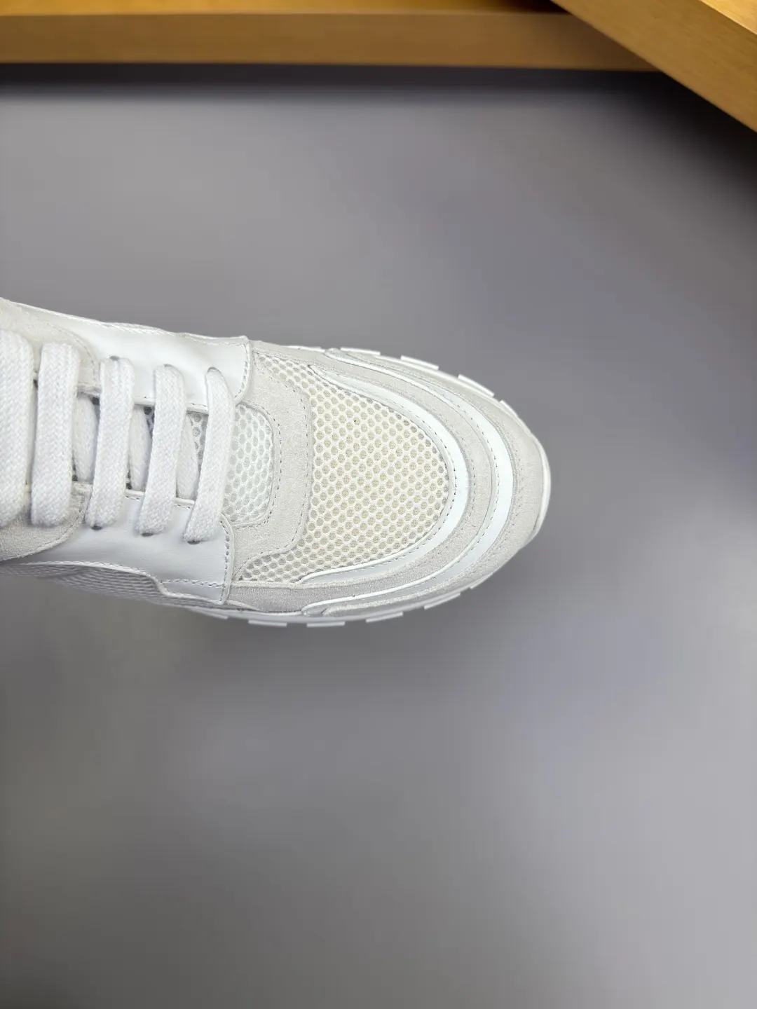 Prada Sneakers Canvas Leather
