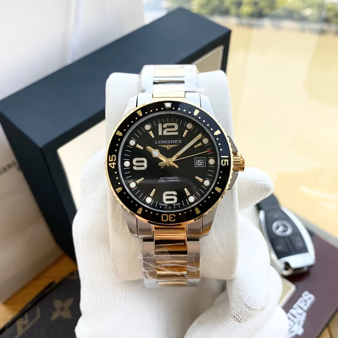 Longines 手表浪琴 康卡斯系列 男士腕表 全自动机械机芯 经典腕表款