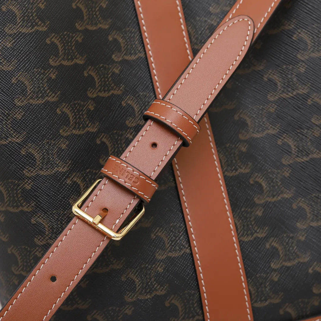 Monogram Bucket Bag Casual Leather Image 9 Monogram Bucket Bag Casual Leather Image 9