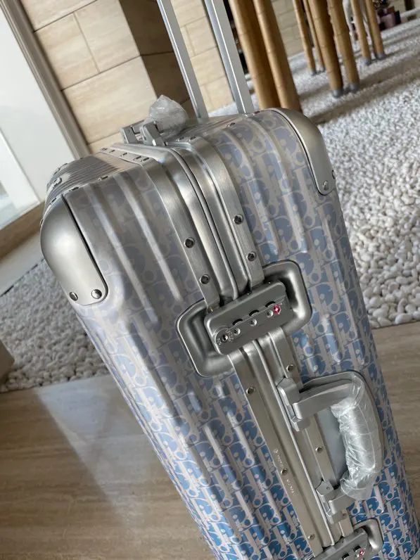 Dior 黑色 藍色 拉杆箱旅行箱登机箱行李箱 D家 rimow 日默w 旅行拉杆款 輕便出行款