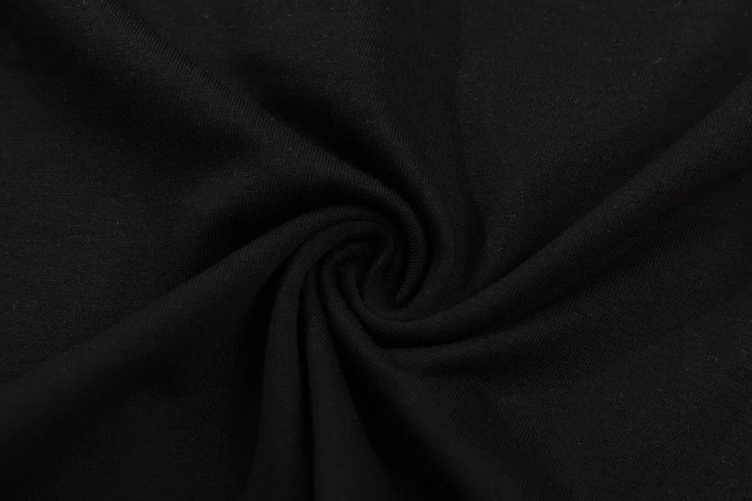 Balenciaga Black Cotton Short Sleeve T-Shirt Loose