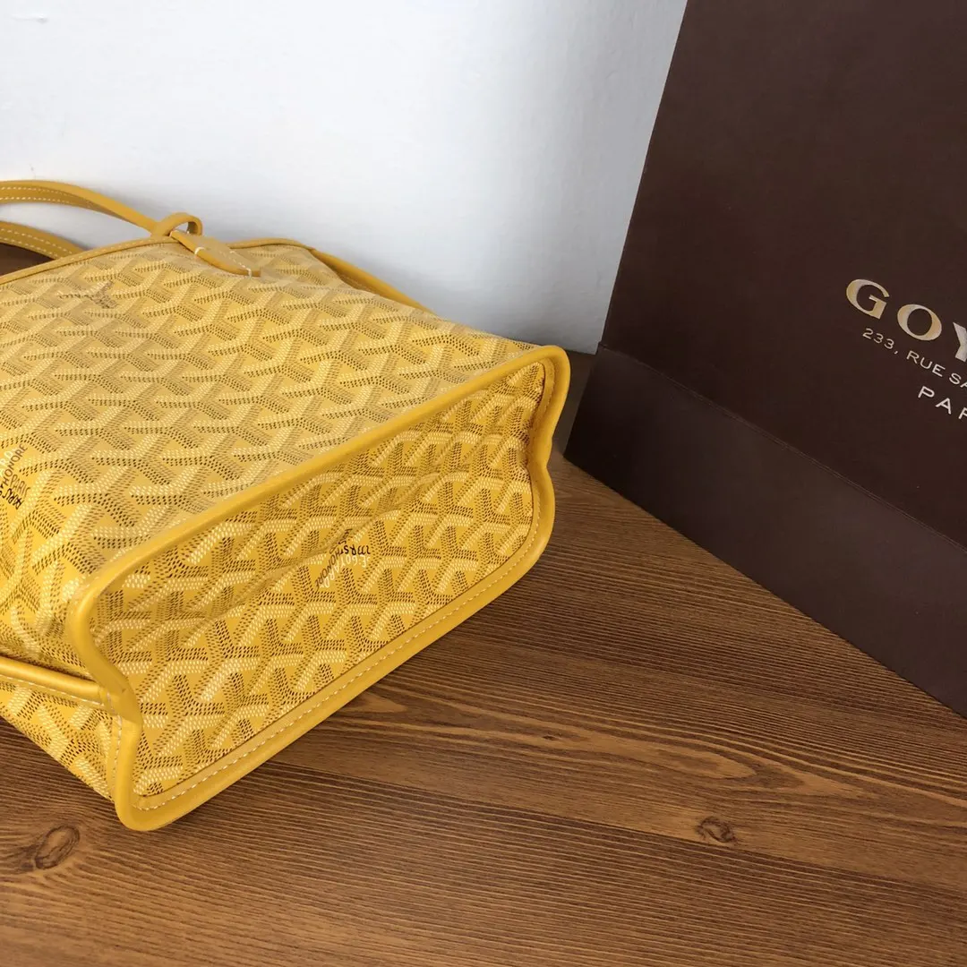 Goyard 双面对花mini购物袋多色低调又经典的Y字花纹 非常 旅行包 大容量旅行款