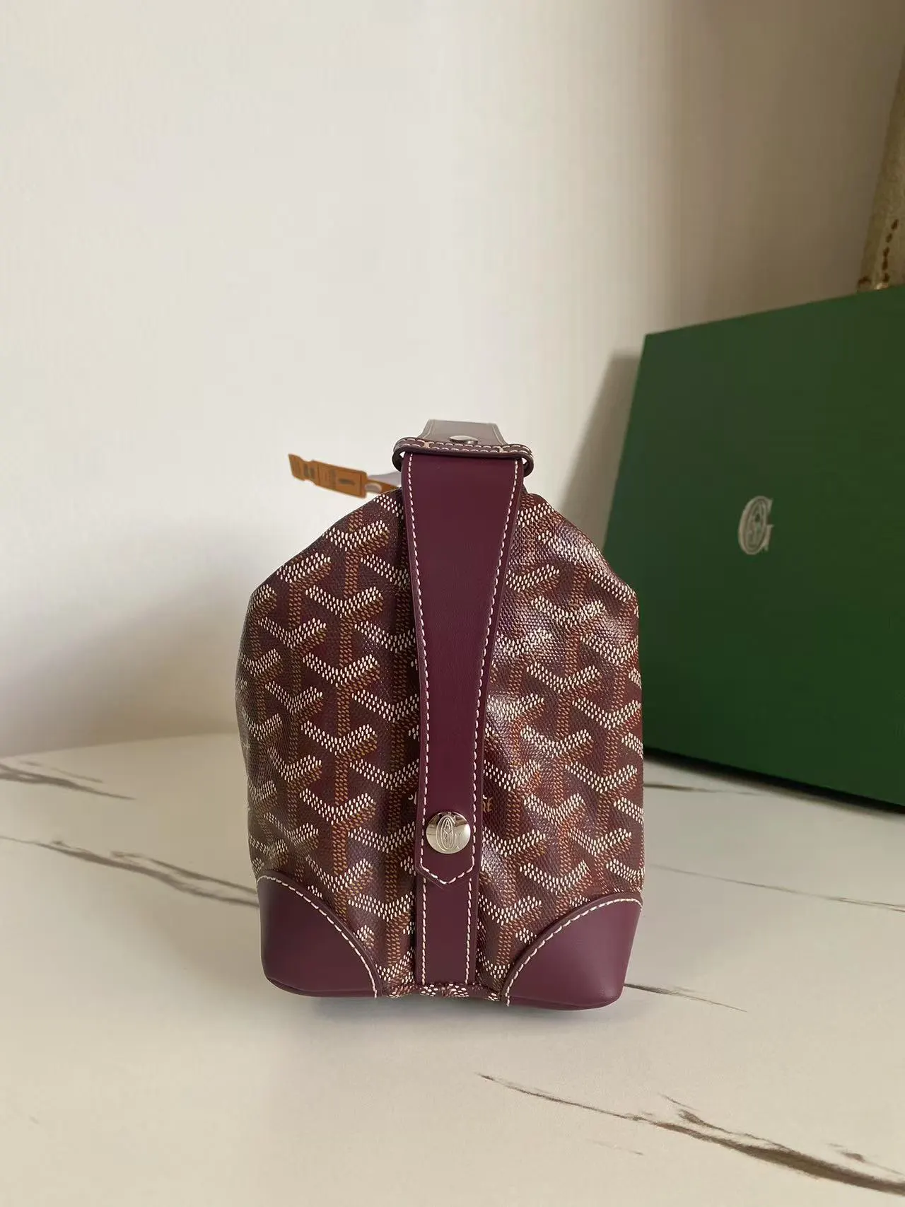 Cosmetic Pouch Leather