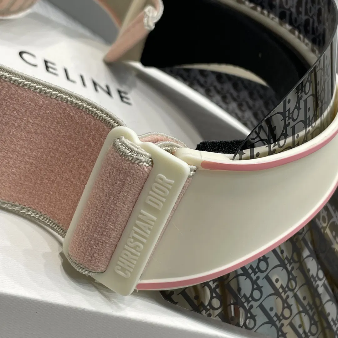 Dior 米色Oblique腰带 CD扣款