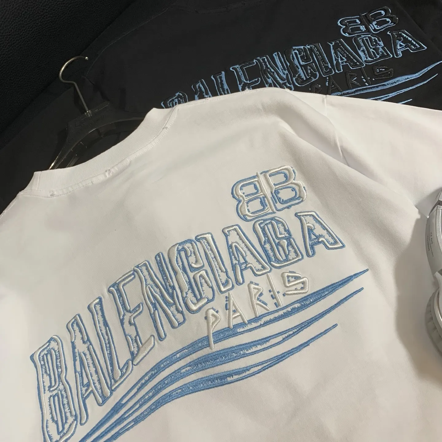 Balenciaga Black Short Sleeve T-Shirt Loose