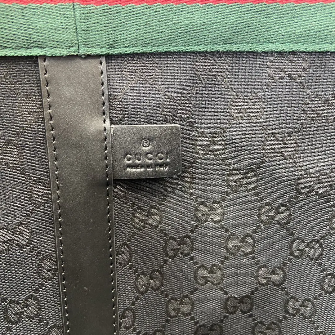Gucci 藍色 米色 托特包 大容量托特款