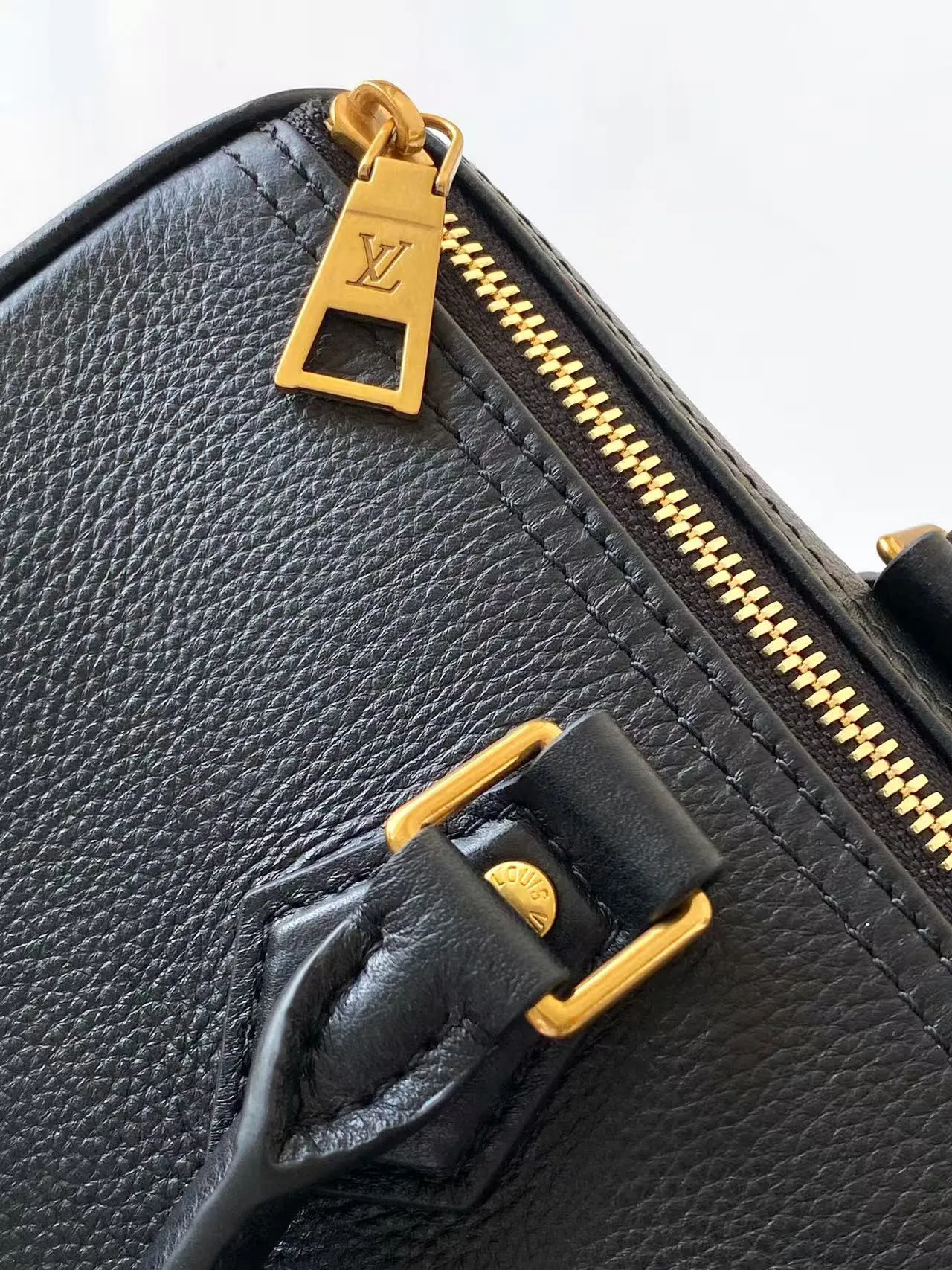 LV Speedy 黑色 棕色 牛皮 旅行包 大容量旅行款