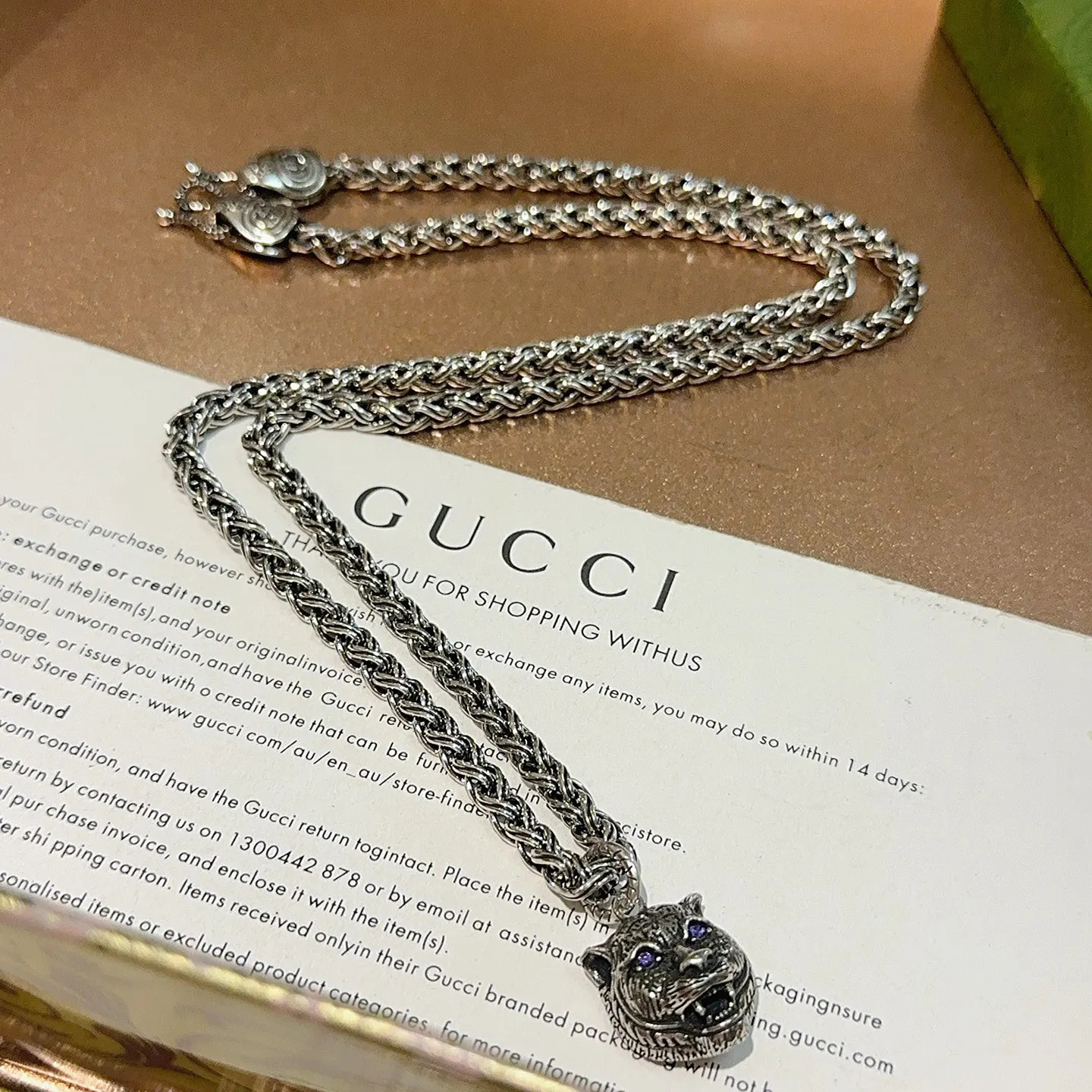 Gucci 鏈條包 單肩斜挎