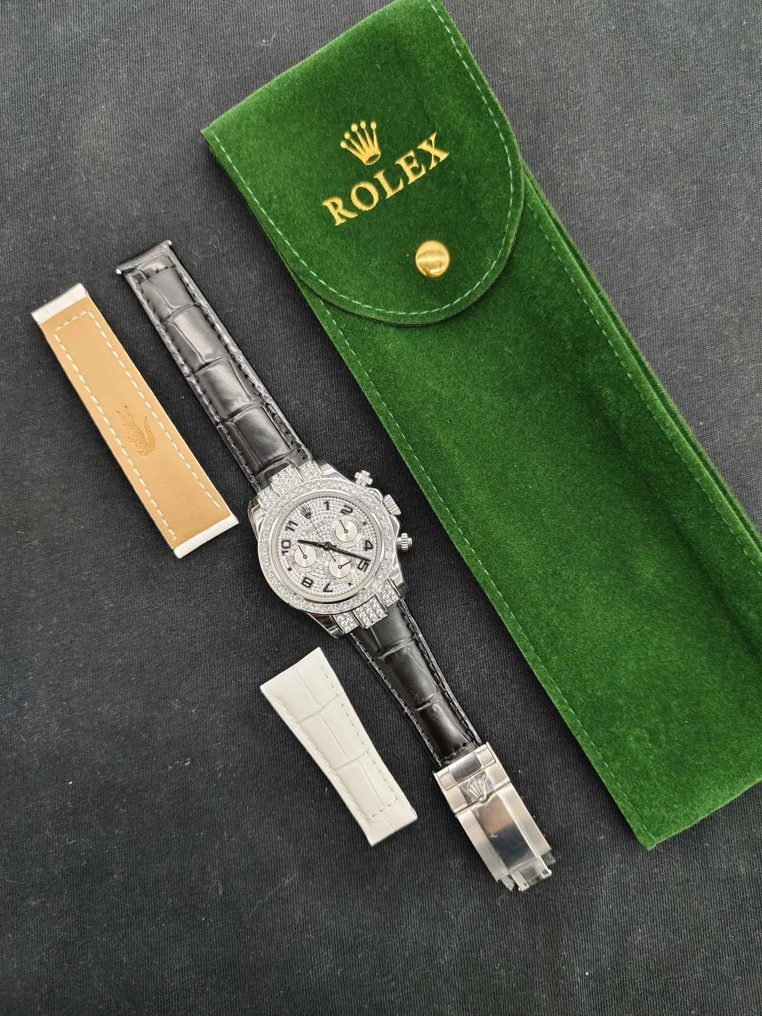 Rolex 蓝色 银色 手表 经典腕表款