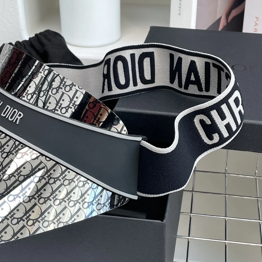 Dior 黑色Oblique腰带 双扣配饰款