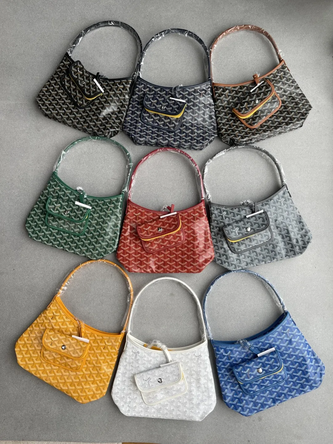 Goyard Hobo 绿色 腋下包 复古腋下背款