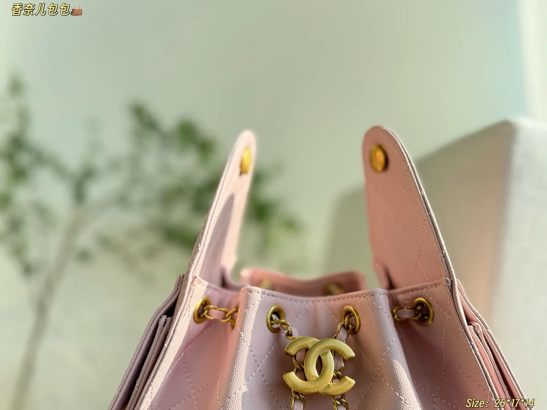 Gold Hobo Shoulder Bag Vintage Leather