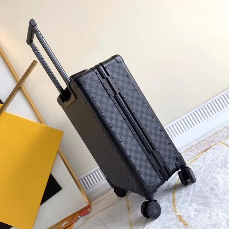 黑色 老花 驴牌行李箱 拉杆箱 時尚新宠 復古形的拉 旅行拉杆款 輕便出行款