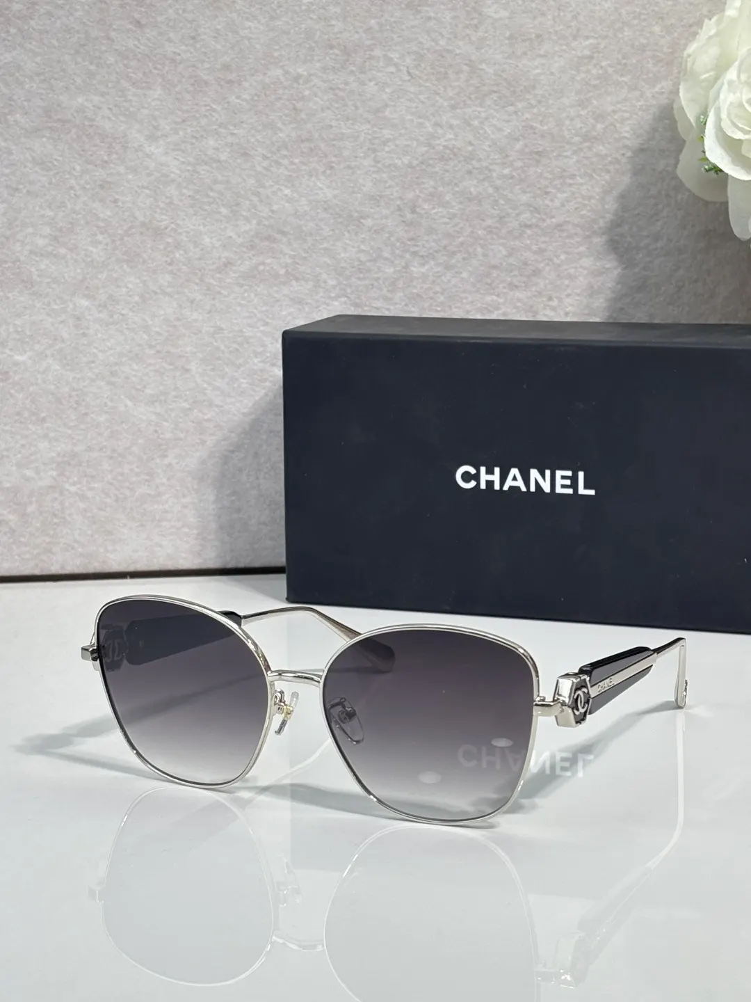 Chanel 墨镜 時尚防晒 太陽鏡