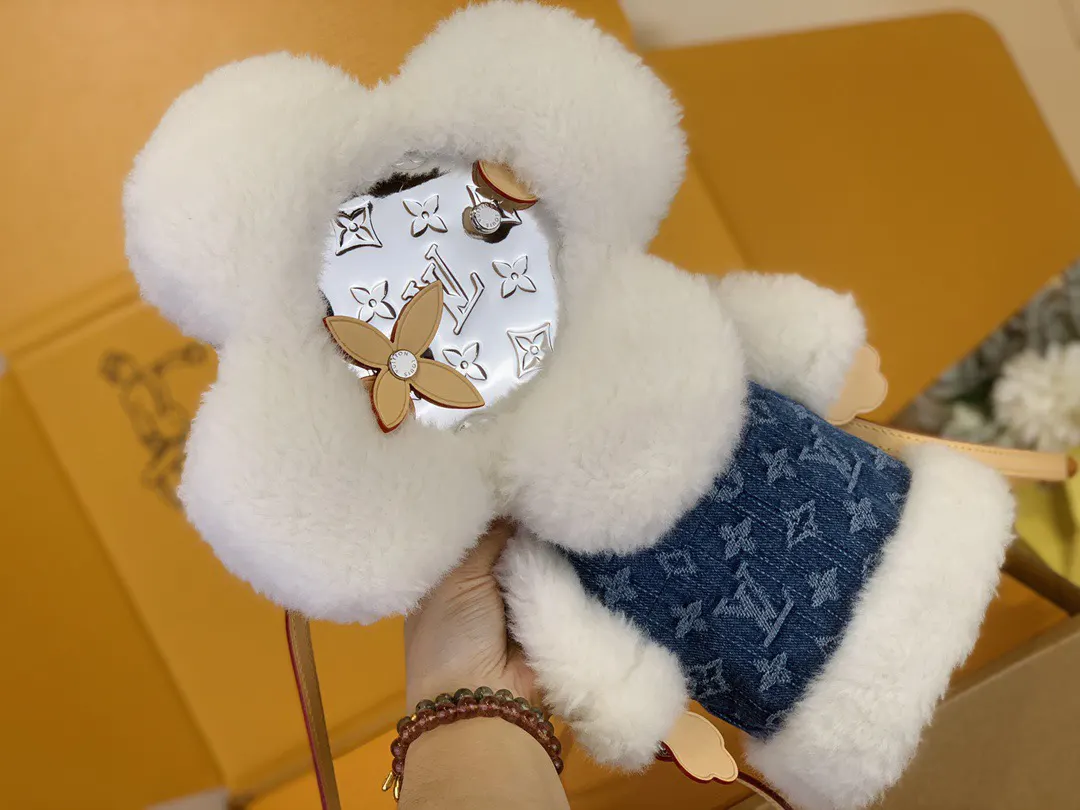 LV 牛仔 雙肩包 实用雙肩款