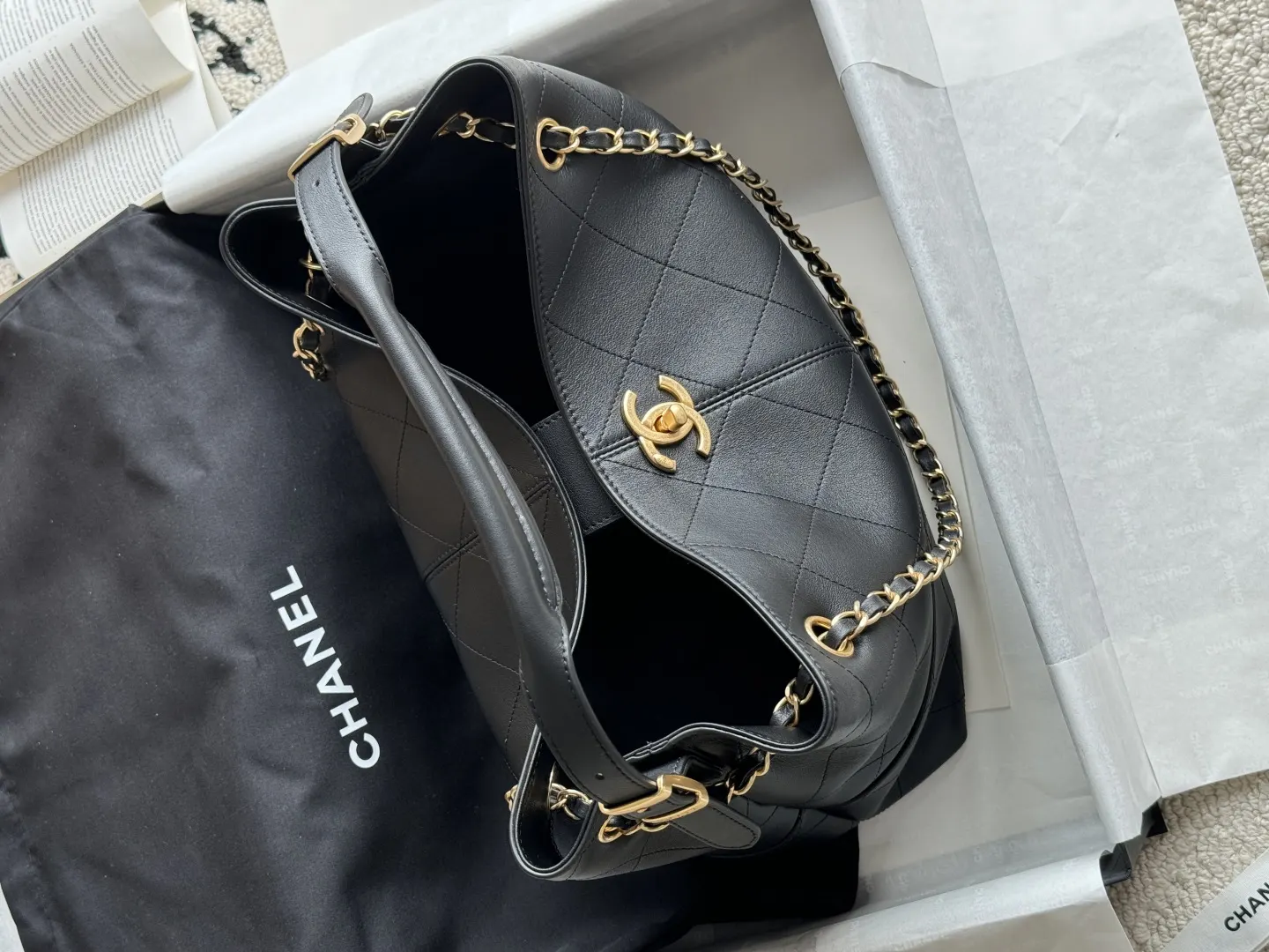 Hobo Shoulder Bag Vintage Leather