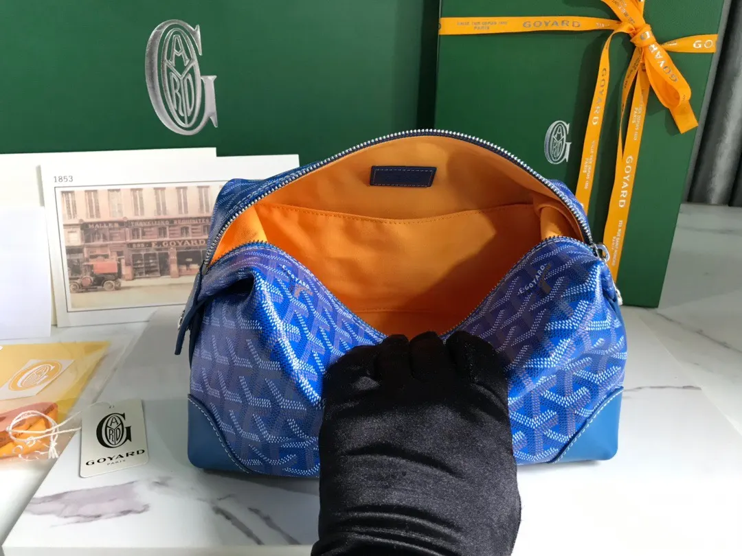 Goyard 批 戈雅 Boeing 化妆包收纳袋 内里有双 手拿包 精致手拿款