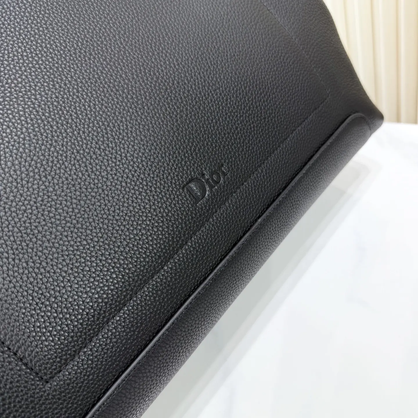 Dior 黑色 牛皮 市场 打版 保证进口头层牛皮 拒绝二层 收纳包 旅行收纳款
