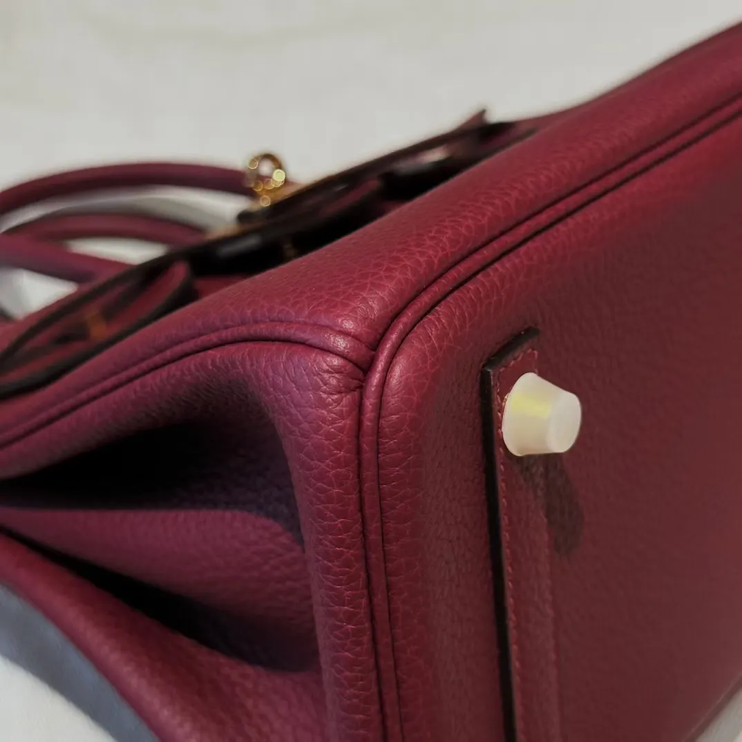 Hermès Birkin 红色 Togo 手提包