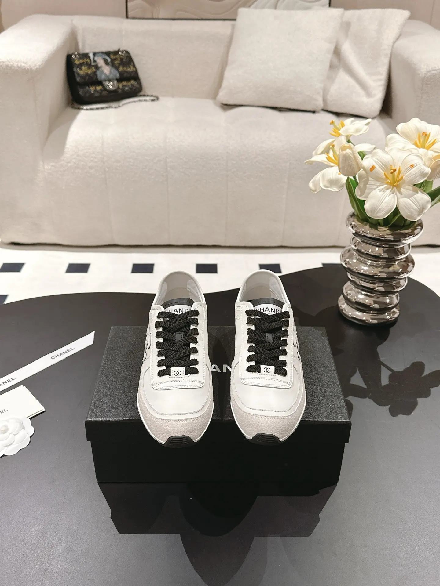 Chanel Sheepskin Shoes Sneakers Image 6 Chanel Sheepskin Shoes Sneakers Image 6