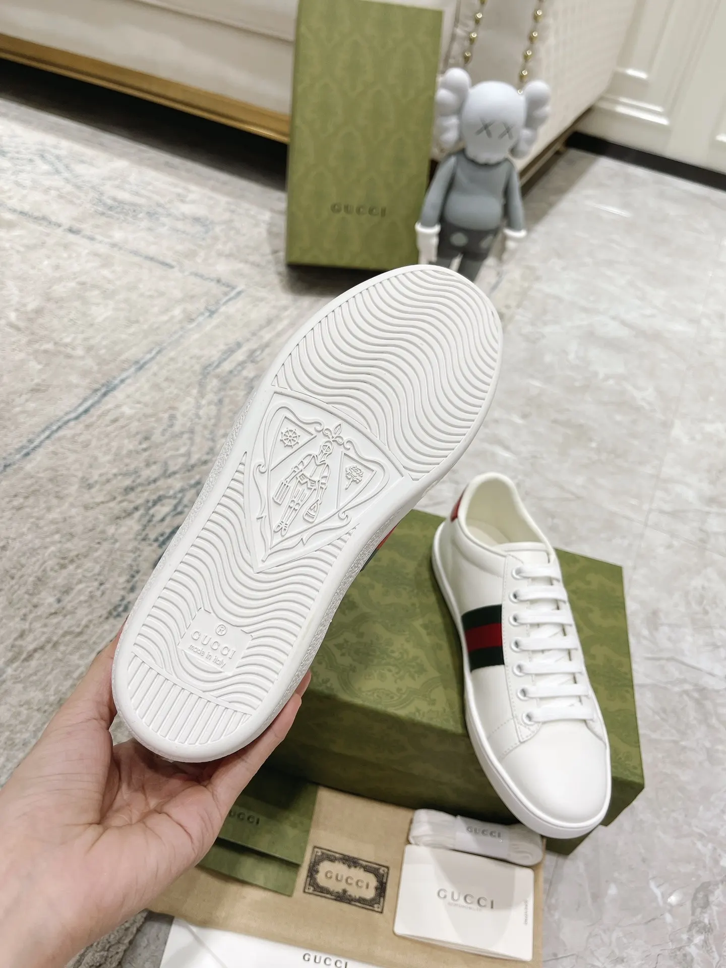 Gucci Logo休闲运动鞋