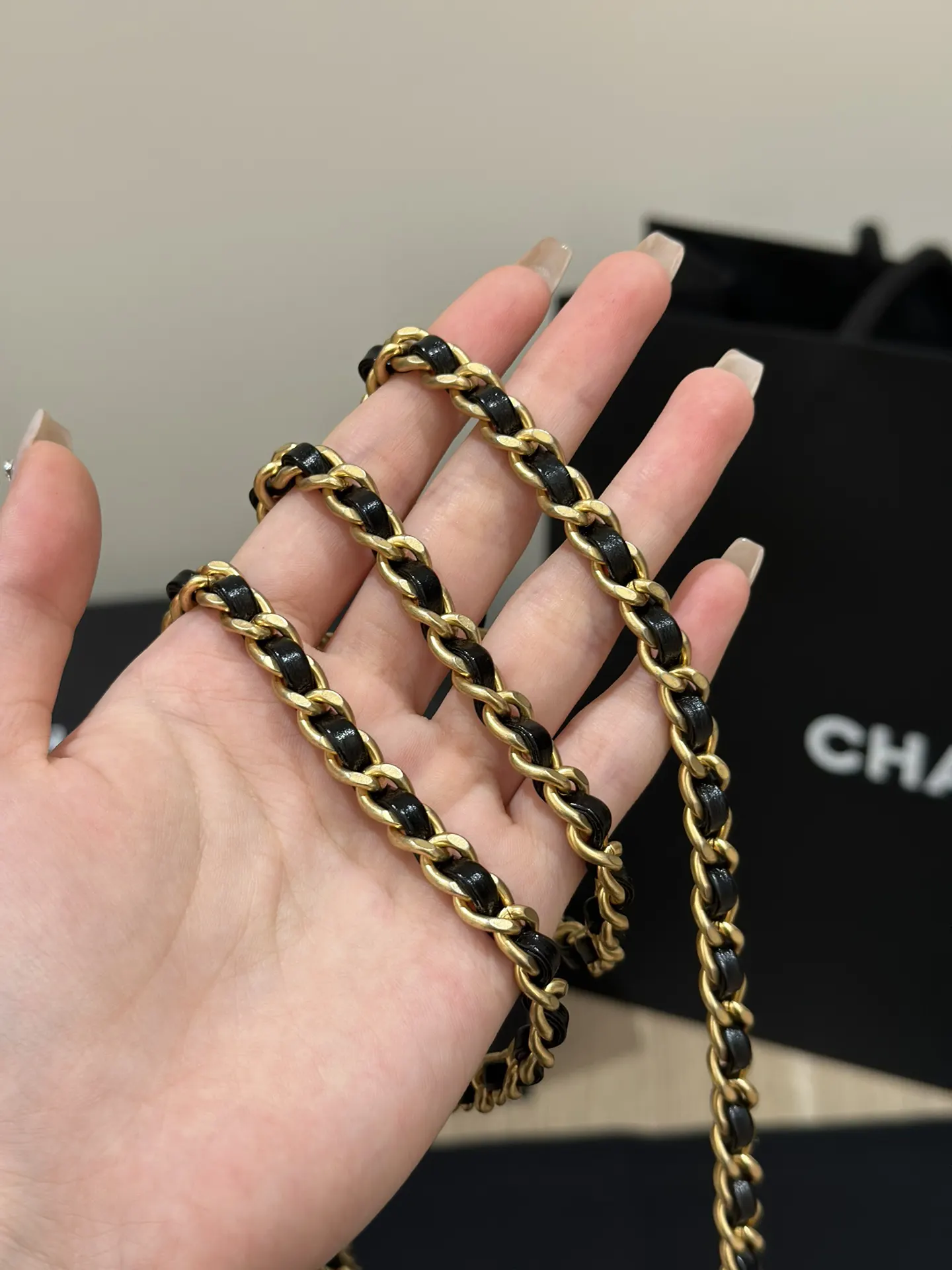 Chanel 小牛皮Kelly手柄包 手提斜挎 手提包