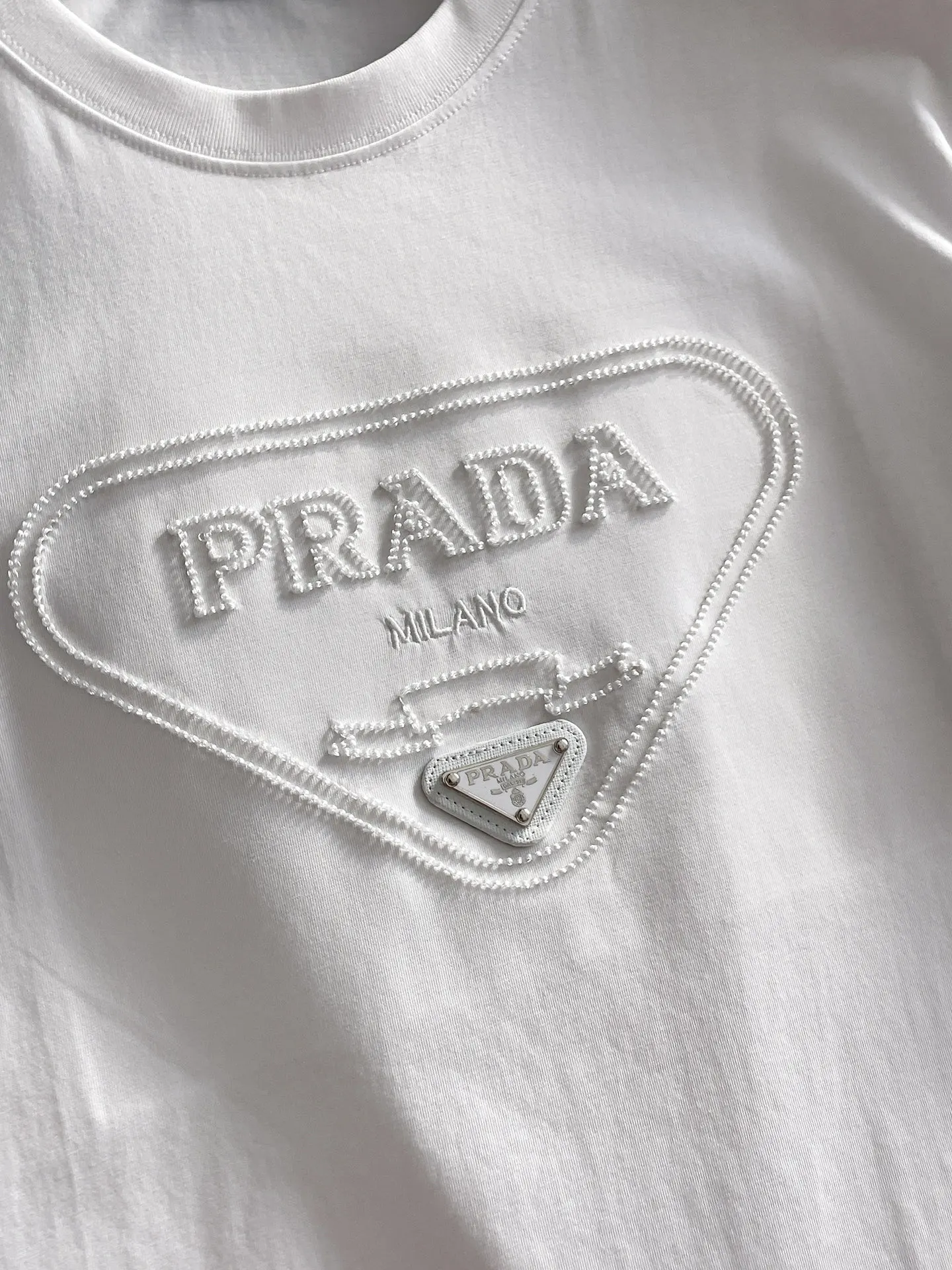Prada Logo 短袖T恤